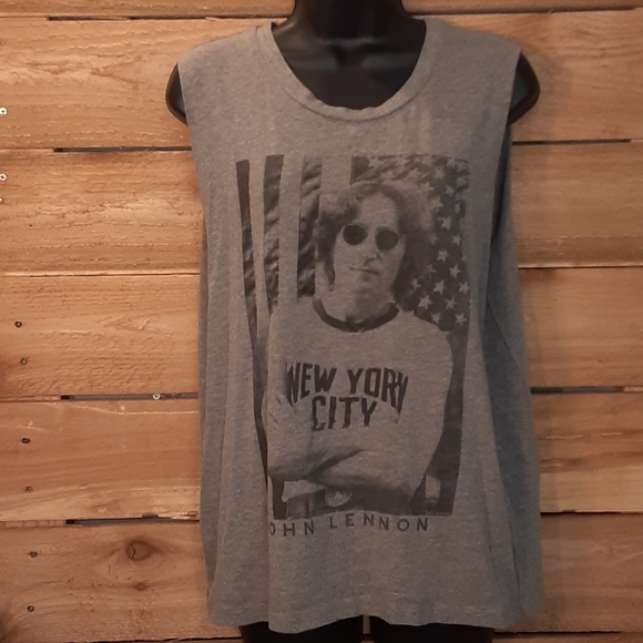 John Lennon  Sleeveless Tee - Picture 2 of 6